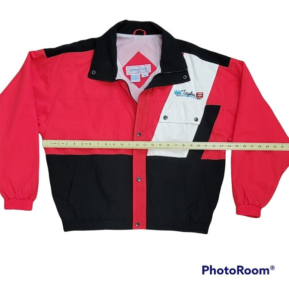 NASCAR Vintage Norman Todd Retro Racing Jacket Red White Black - Rare Find - Picture 8 of 9
